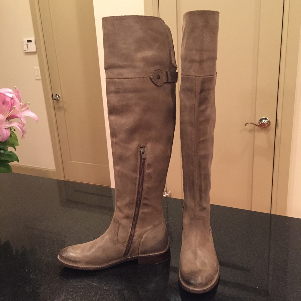 FRYE Shirley Over the knee riding boot sz 8.5B EUC