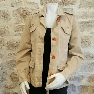 Old Navy Khaki Safari Jacket