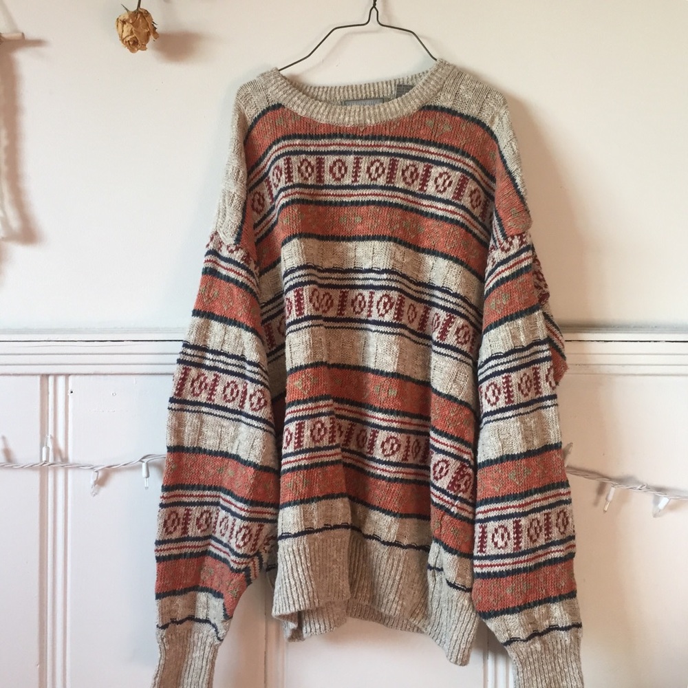 thick knit sweater