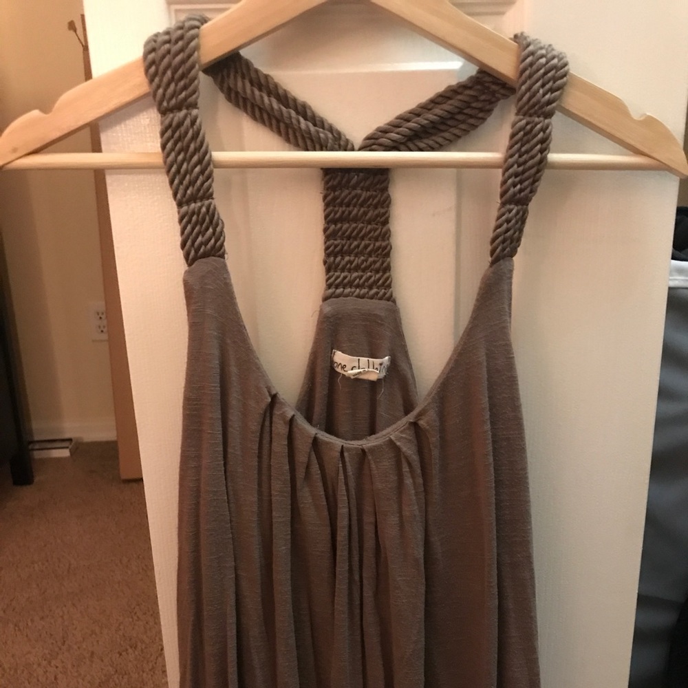Brown Tank Top