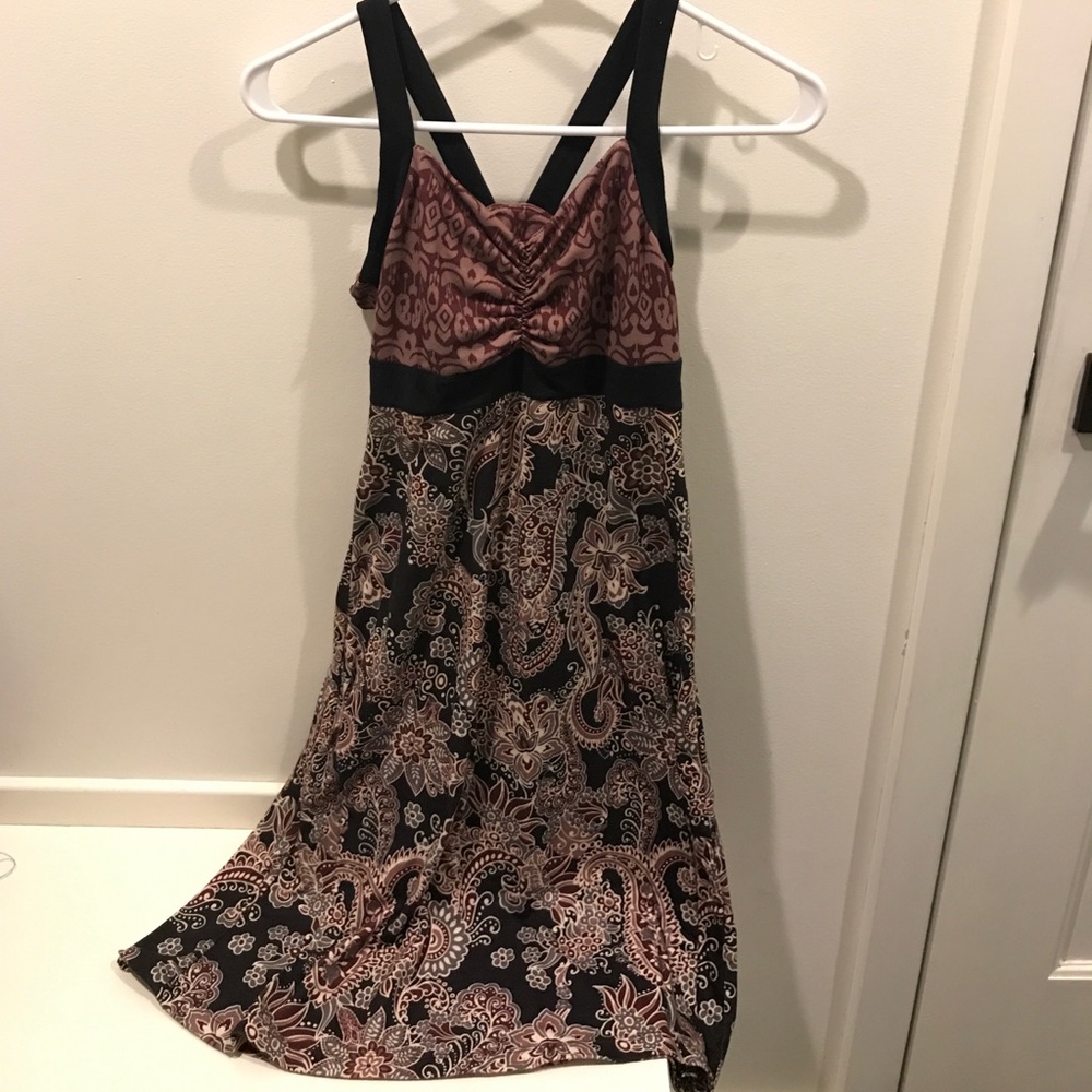 Prana Dress with shelf bra