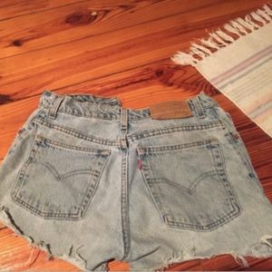 Vintage levi cutoffs