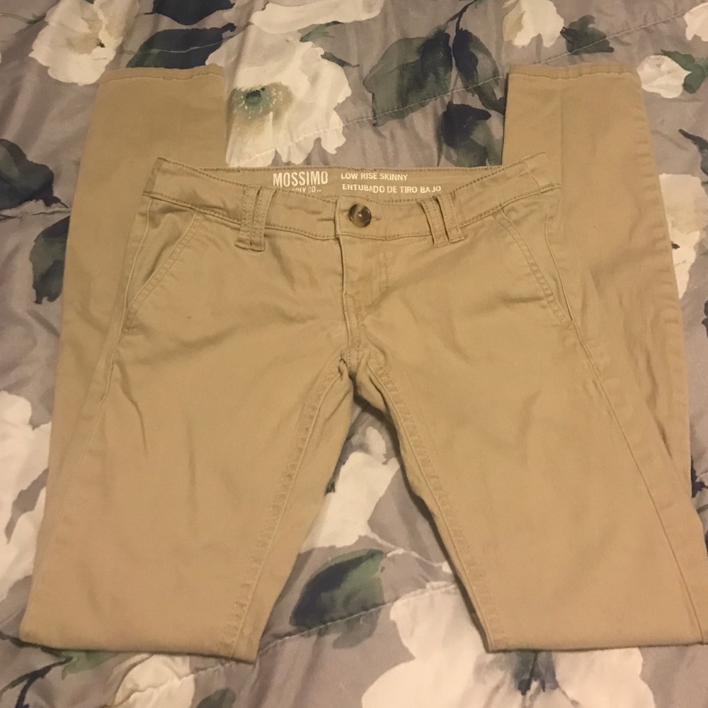 Khaki skinnies