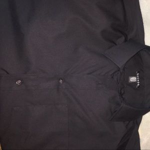 Black long sleeve dress shirt