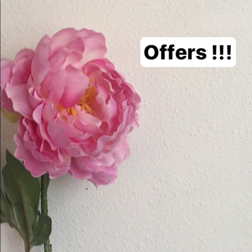 Make offers in anything you like