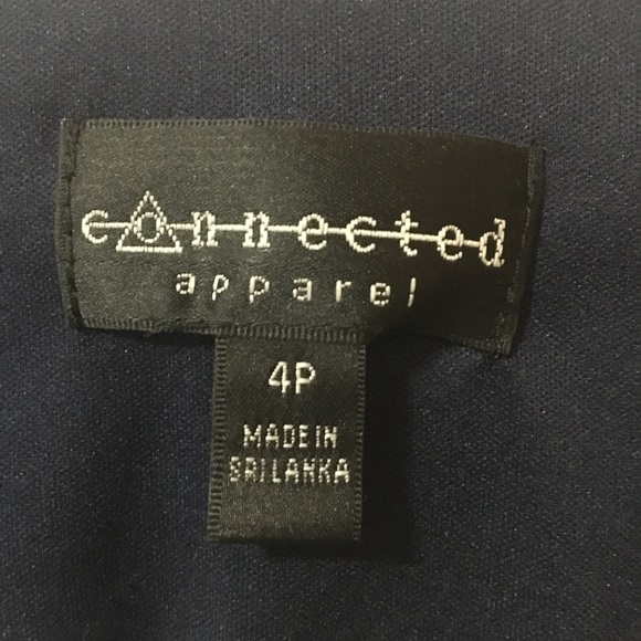 Navy Blue Flowy Dress - Picture 4 of 4