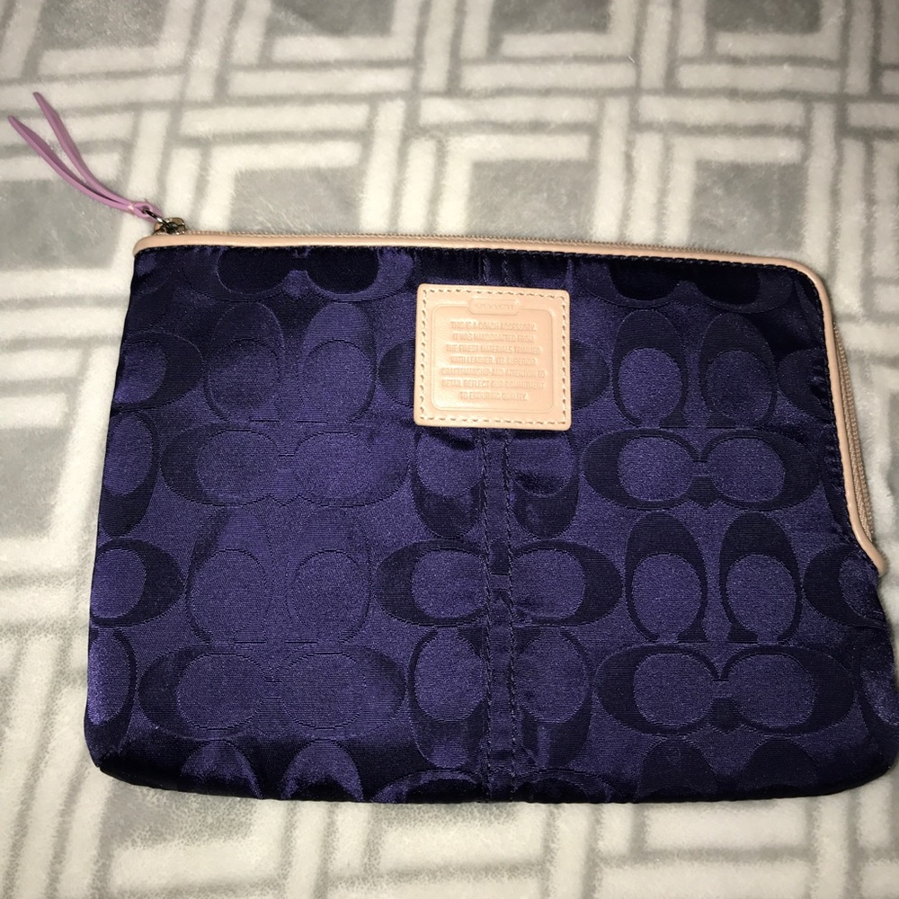 Coach strapless mini travel bag