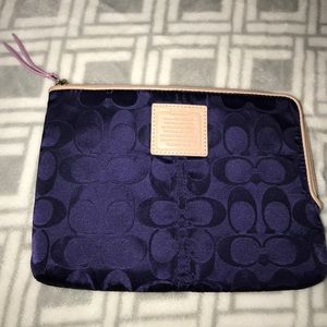 Coach strapless mini travel bag