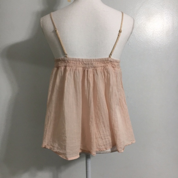 American Eagle Blush Pink Babydoll Tank Size S - Picture 6 of 8