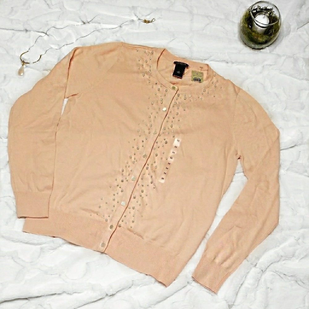 Ann Taylor NWT - Light Pink Cardigan
