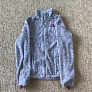 north face fleece zip up