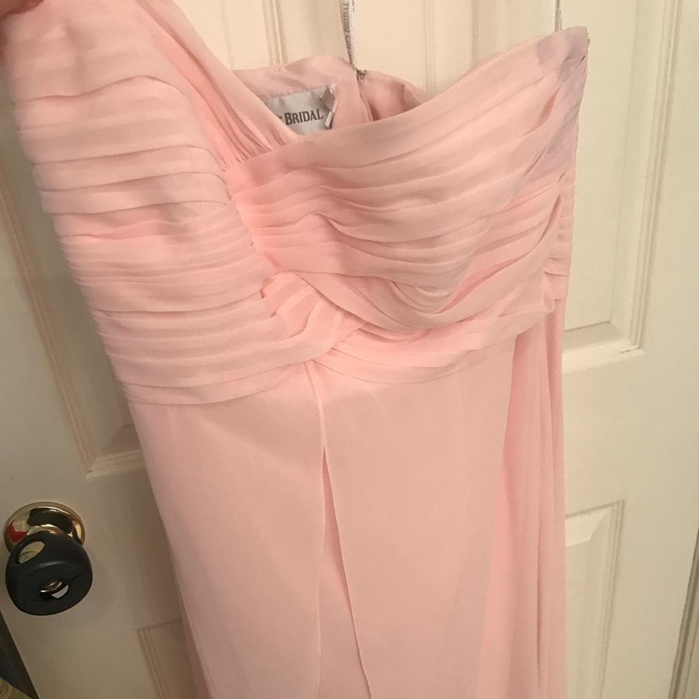 Davids bridal size 18 bridesmaid prom dress pink