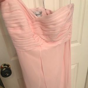 Davids bridal size 18 bridesmaid prom dress pink
