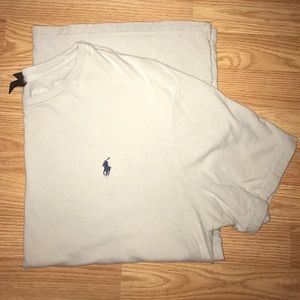 Gray polo T-shirt worn once