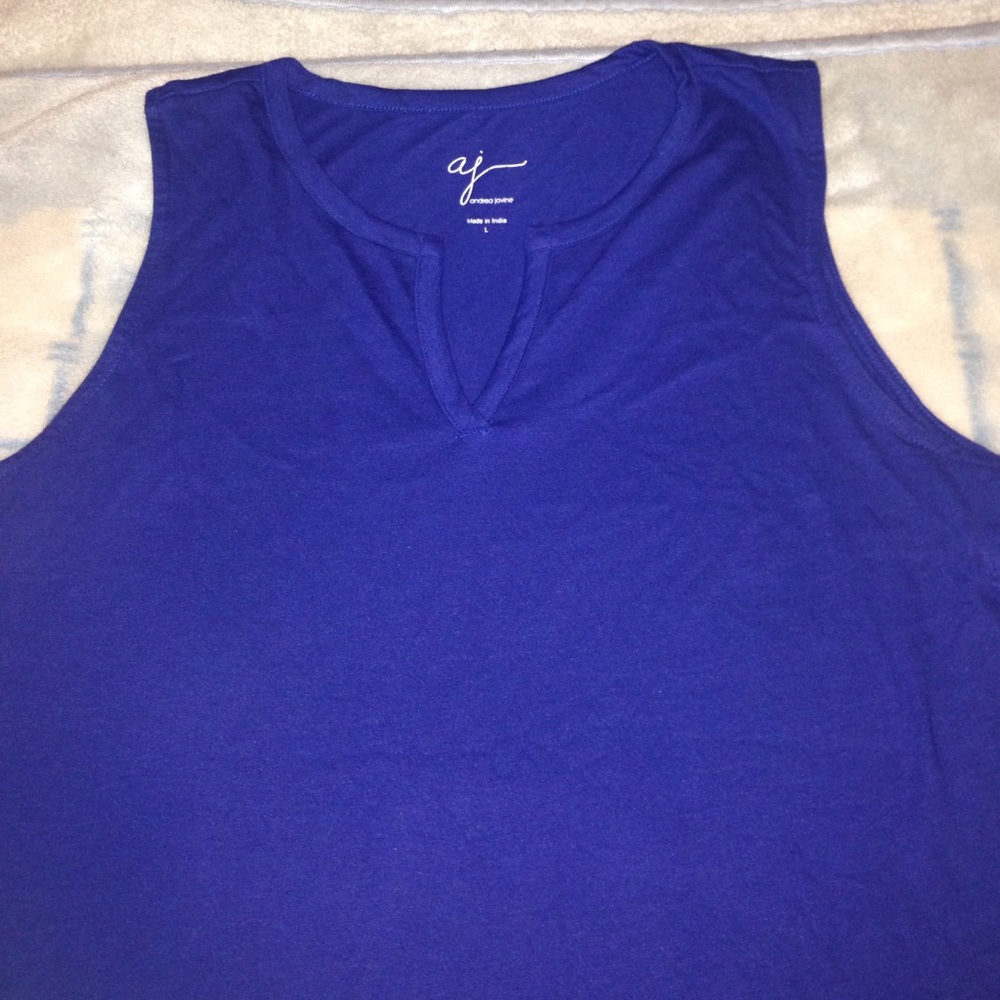 Navy tank top