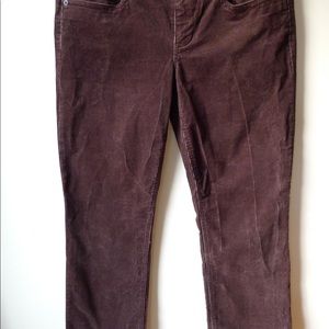 J. Crew Brown Corduroy Pants