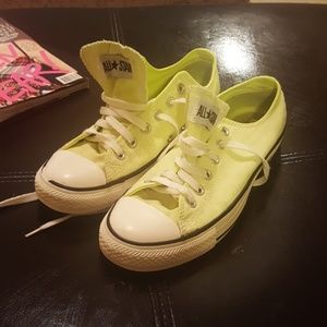 Neon Green Converse!