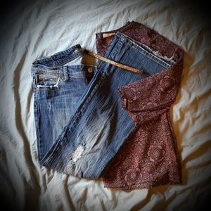 American Eagle Distressed Jeans