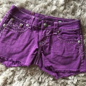Miss Me Purple Shorts!