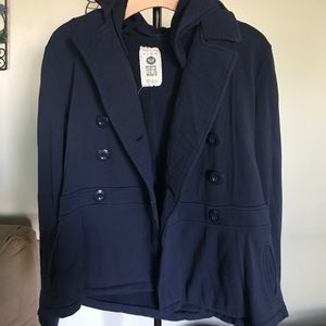 Roxy peacoat size L