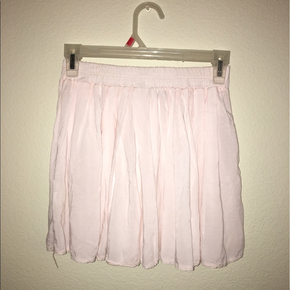 Brandy Melville Baby Pink Skirt