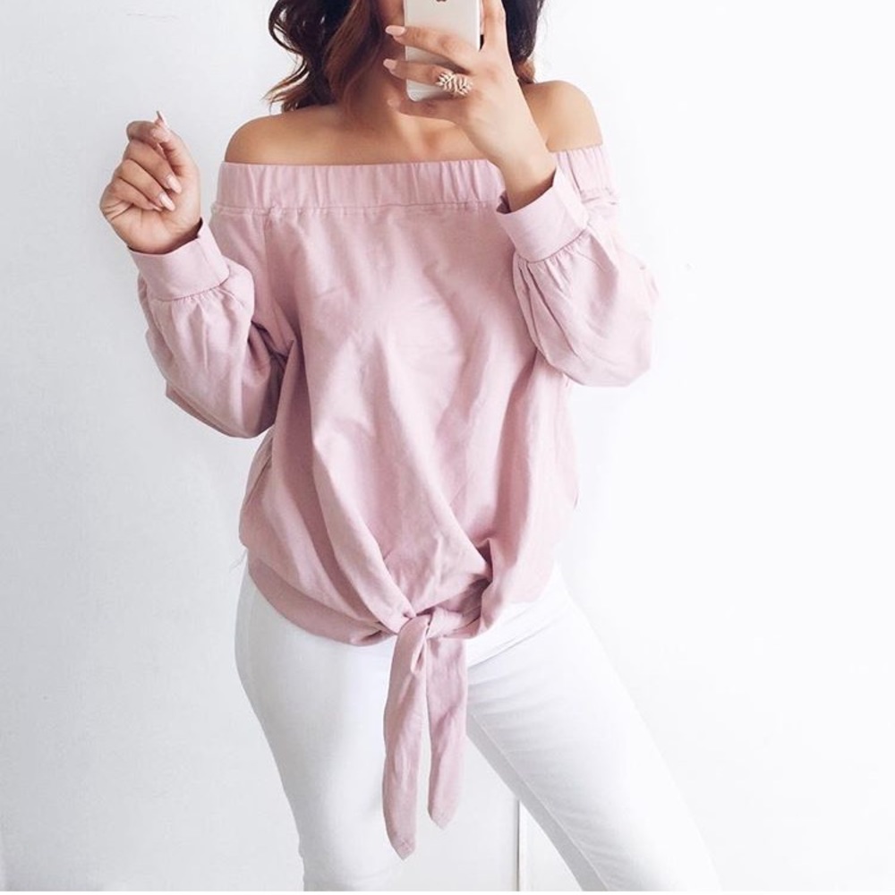 Off the shoulder top