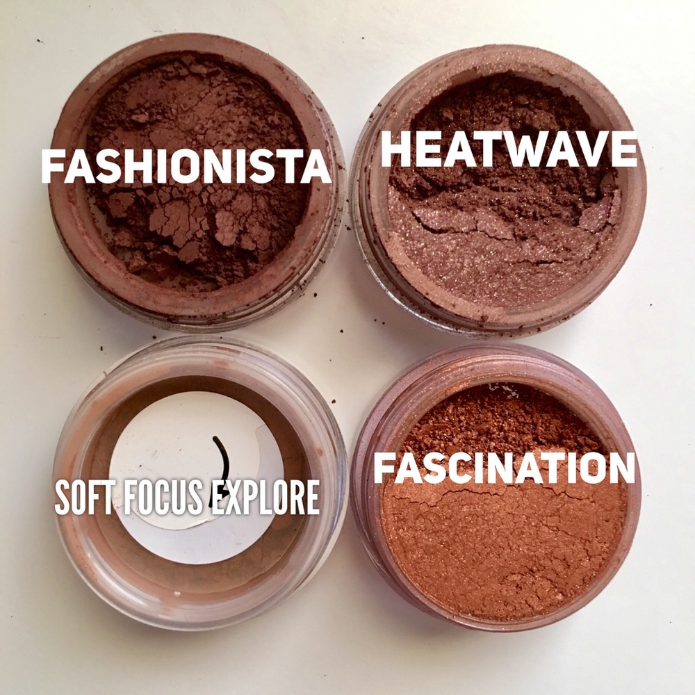 🎉SALE🎉 BareMinerals Set of 4 Brown Eyeshadows