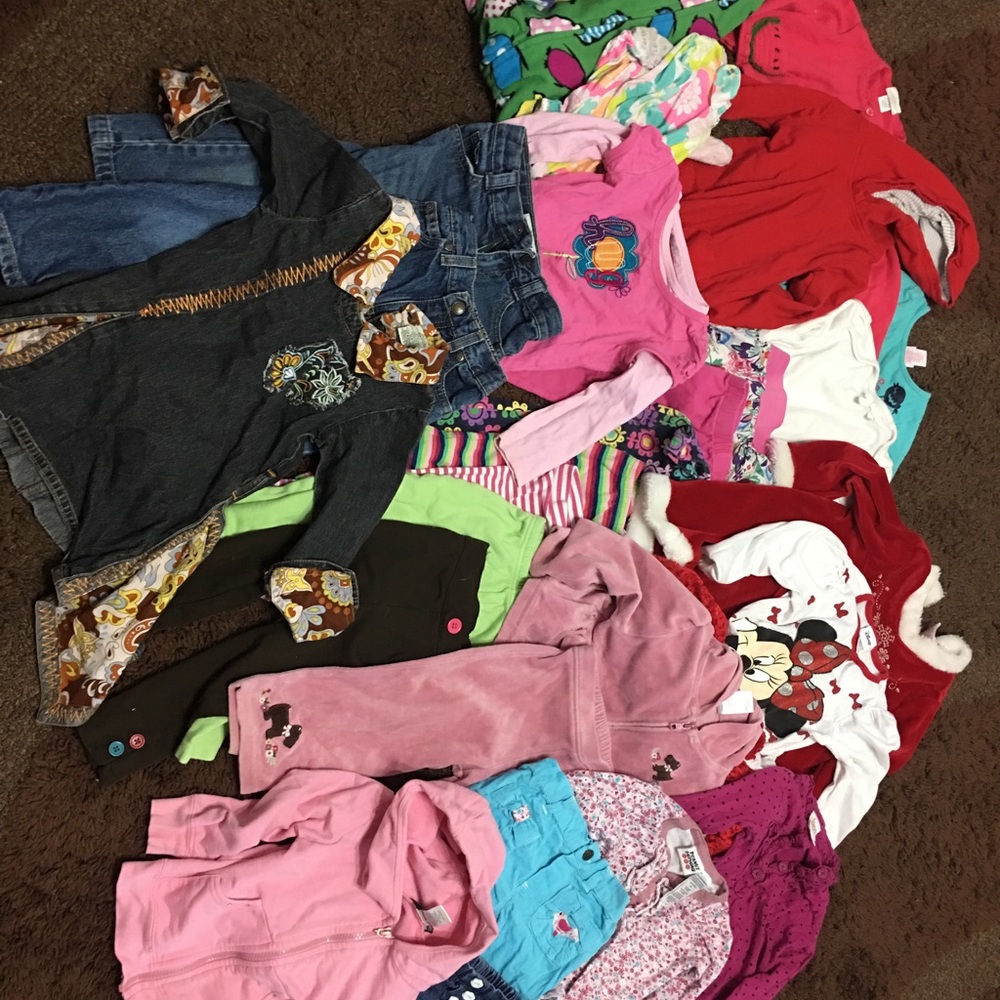 Lot bundle 24 month / 2T girls winter clothing
