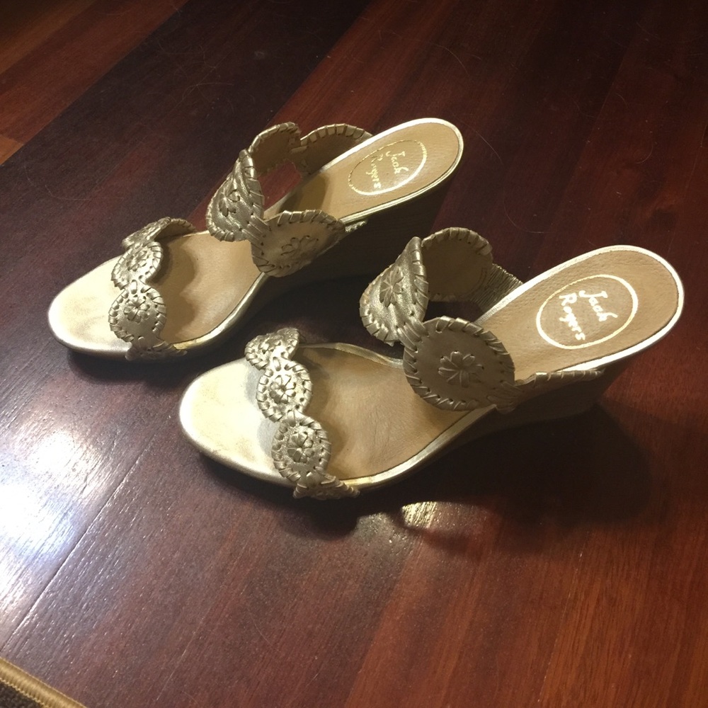 Jack Rogers Wedge Sandals