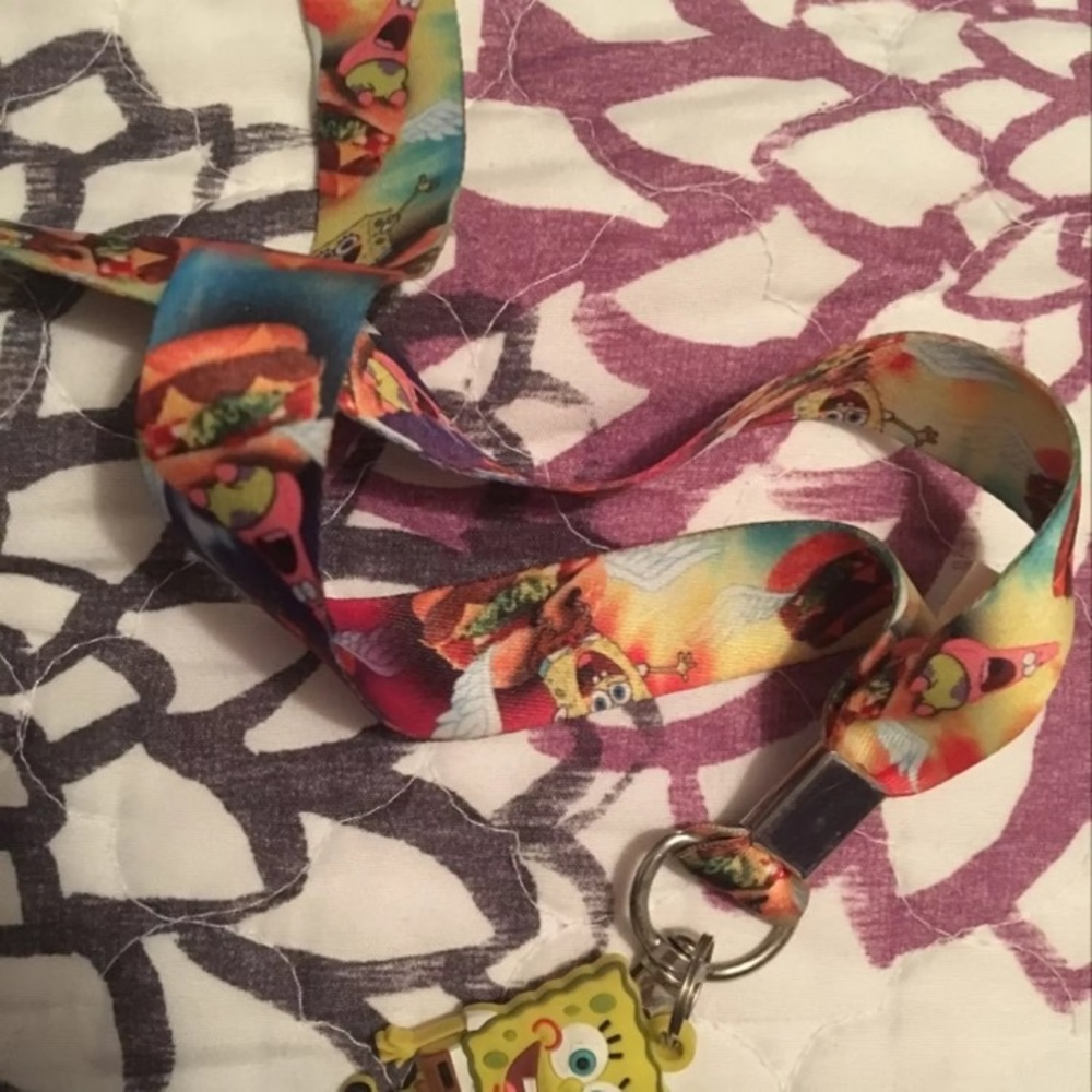 Spongebob Lanyard