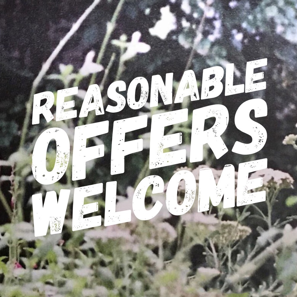 Reasonable Offers Welcome