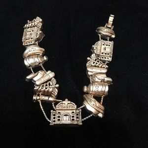 VINTAGE SLIDING CHARM BRACELET - MEDICAL