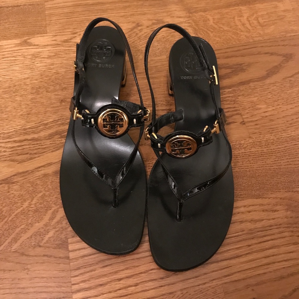Tory Burch Patent Leather Sandals