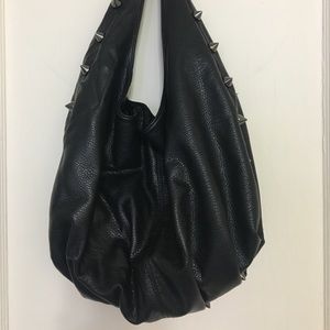 DEUX LUX STUDDED HOBO BAG