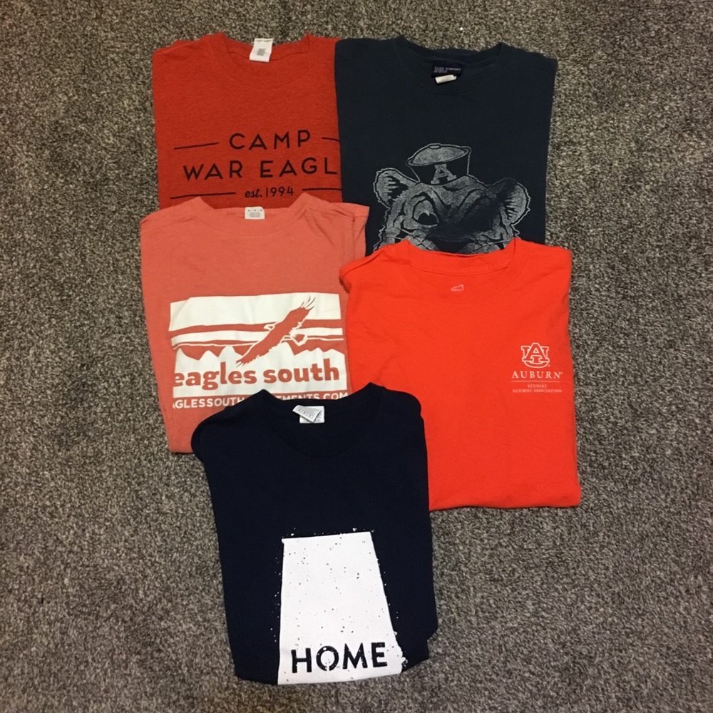 Auburn t shirt bundle