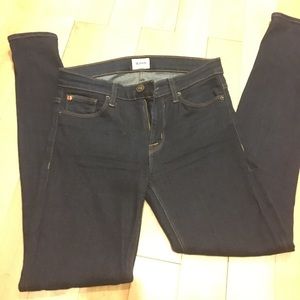 Hudson skinny dark jeans