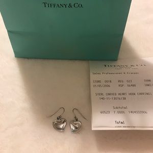 Authentic Tiffany Silver Earrings