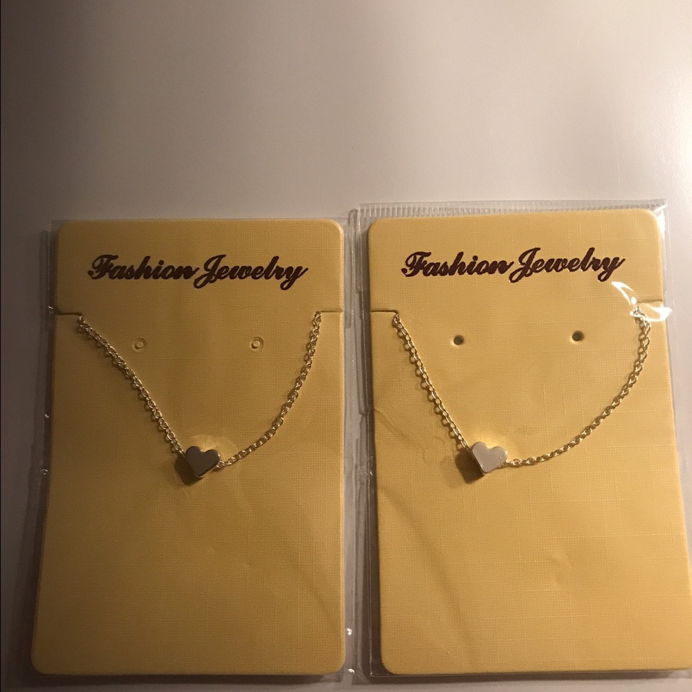 Heart necklaces