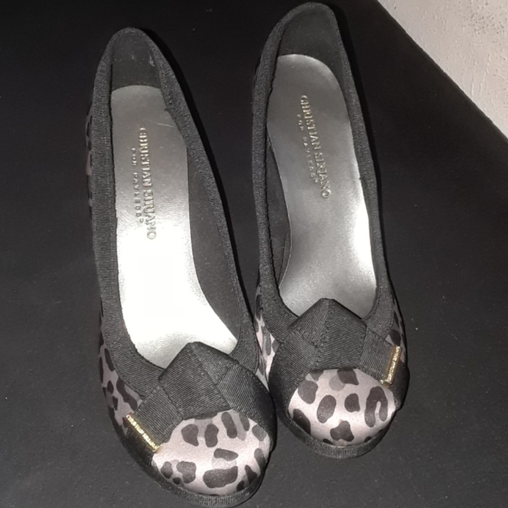 Christian Siriano Leopard Heels. 7.5