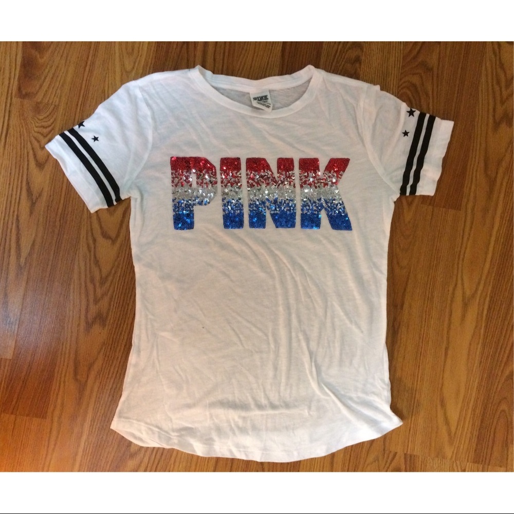 VS PINK Sequin T-Shirt