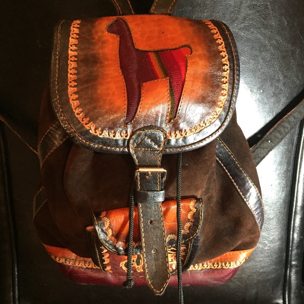 Handmade - inside zipper& adjustable straps