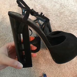 high heels