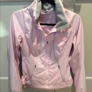 Lululemon light pink windbreaker. Size 4