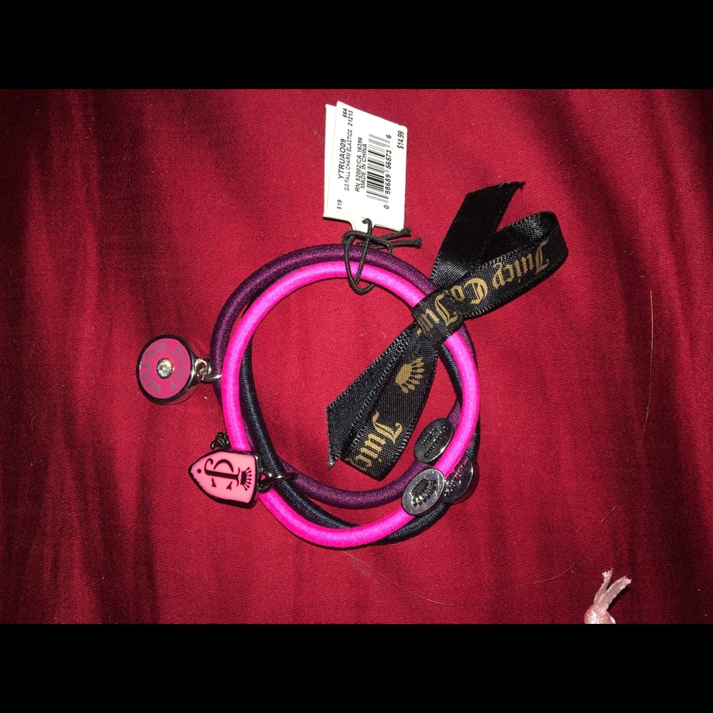 Juicy Couture hair ties!