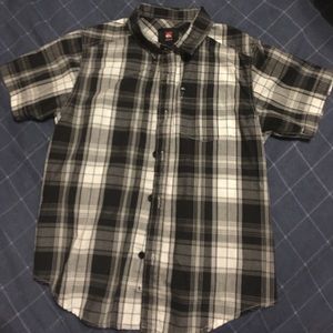 Quicksilver boys button down shirt