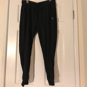 Black joggers
