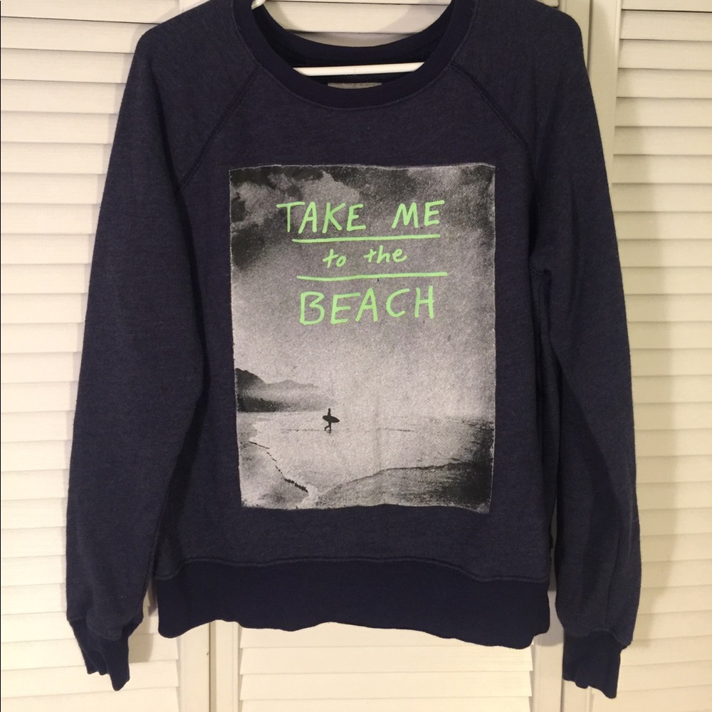 Medium Blue American Eagle Sweatshirt