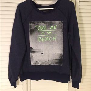 Medium Blue American Eagle Sweatshirt