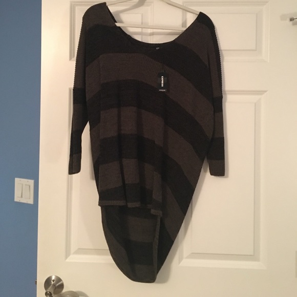 Express Sweaters - REDUCED! Long striped sweater