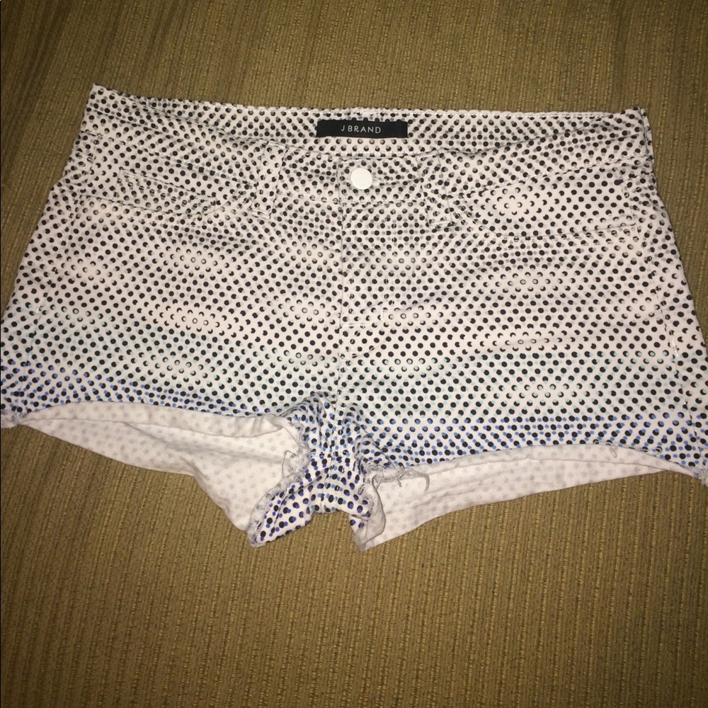 Jbrand dot shorts size 27